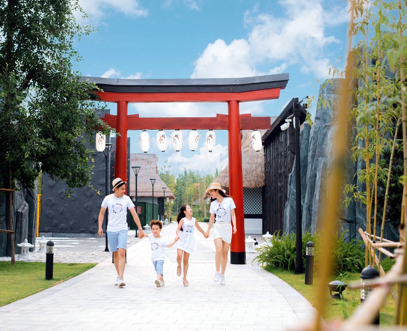 Khám phá chất sống Zen lan tỏa tại vườn Nhật Vinhomes Smart City